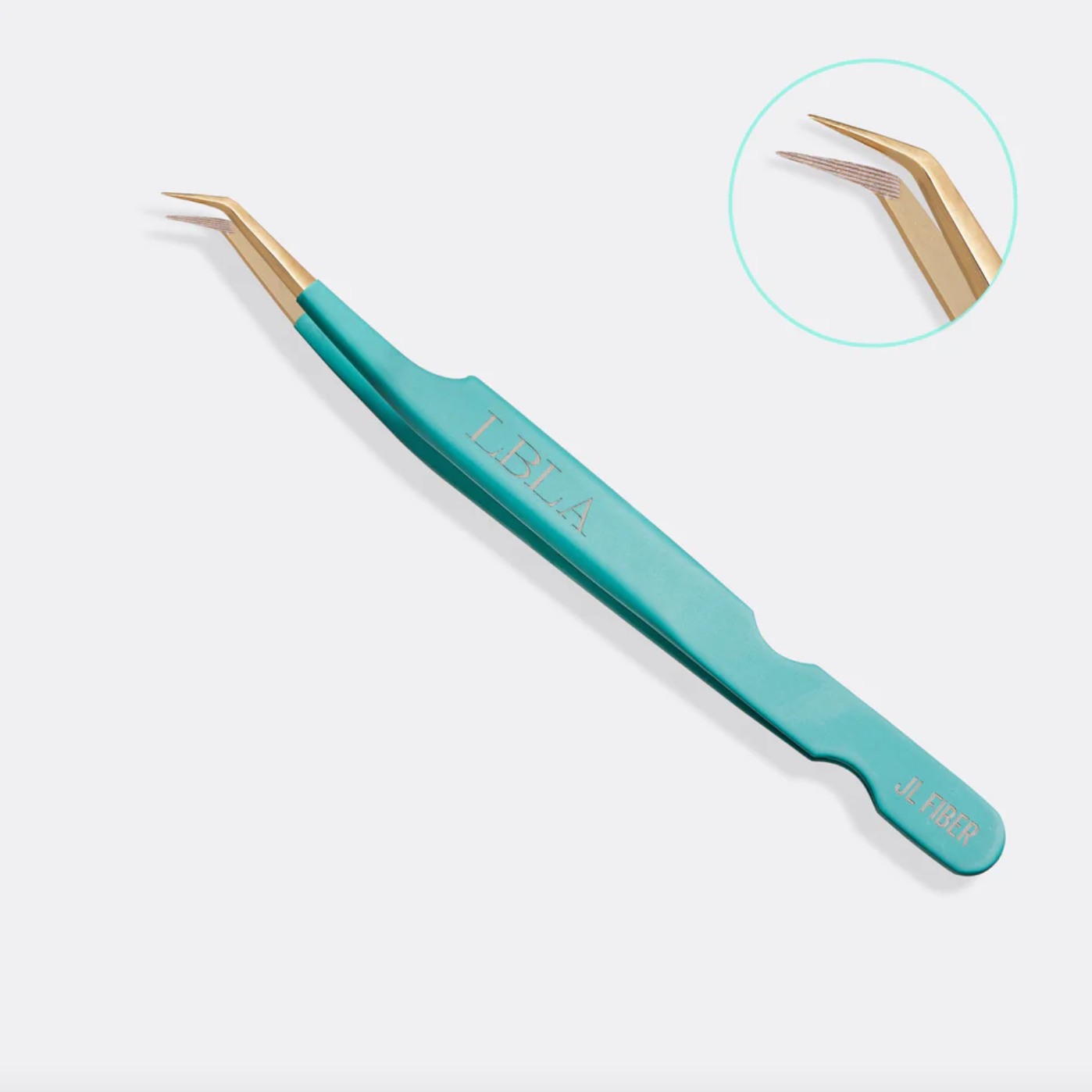 Fiber Tip - Volume JL Tweezer - Teal