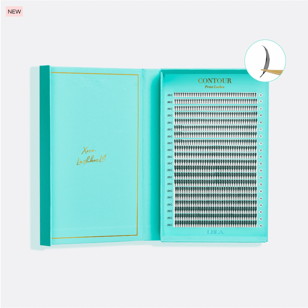 Anime Tower Spike - 0.05 Contour 3D Print Lash - 800 Spikes per tray