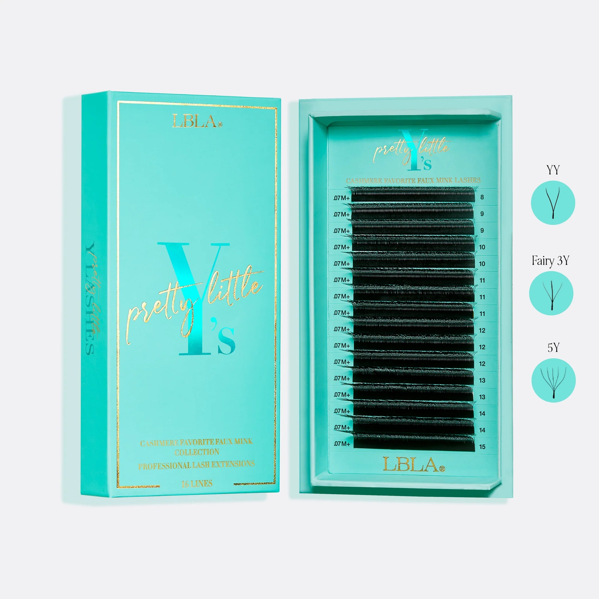 pretty little Y lashes