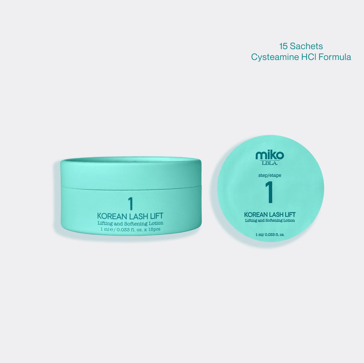 Miko Korean Lash Lift Step 1 — Lifting & Softening Lotion