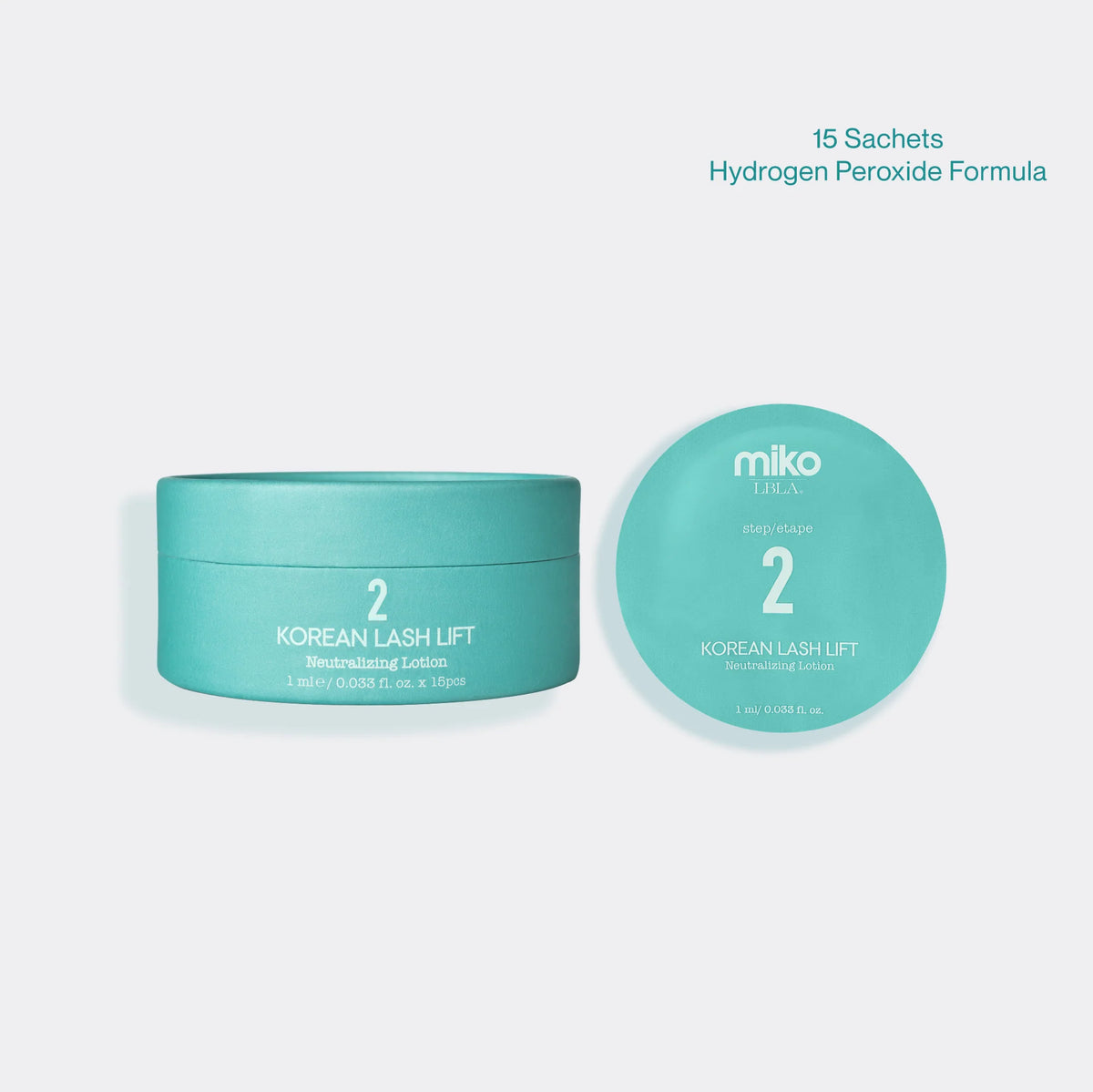Miko Korean Lash Lift Step 2 — Lash Neutralizing Lotion