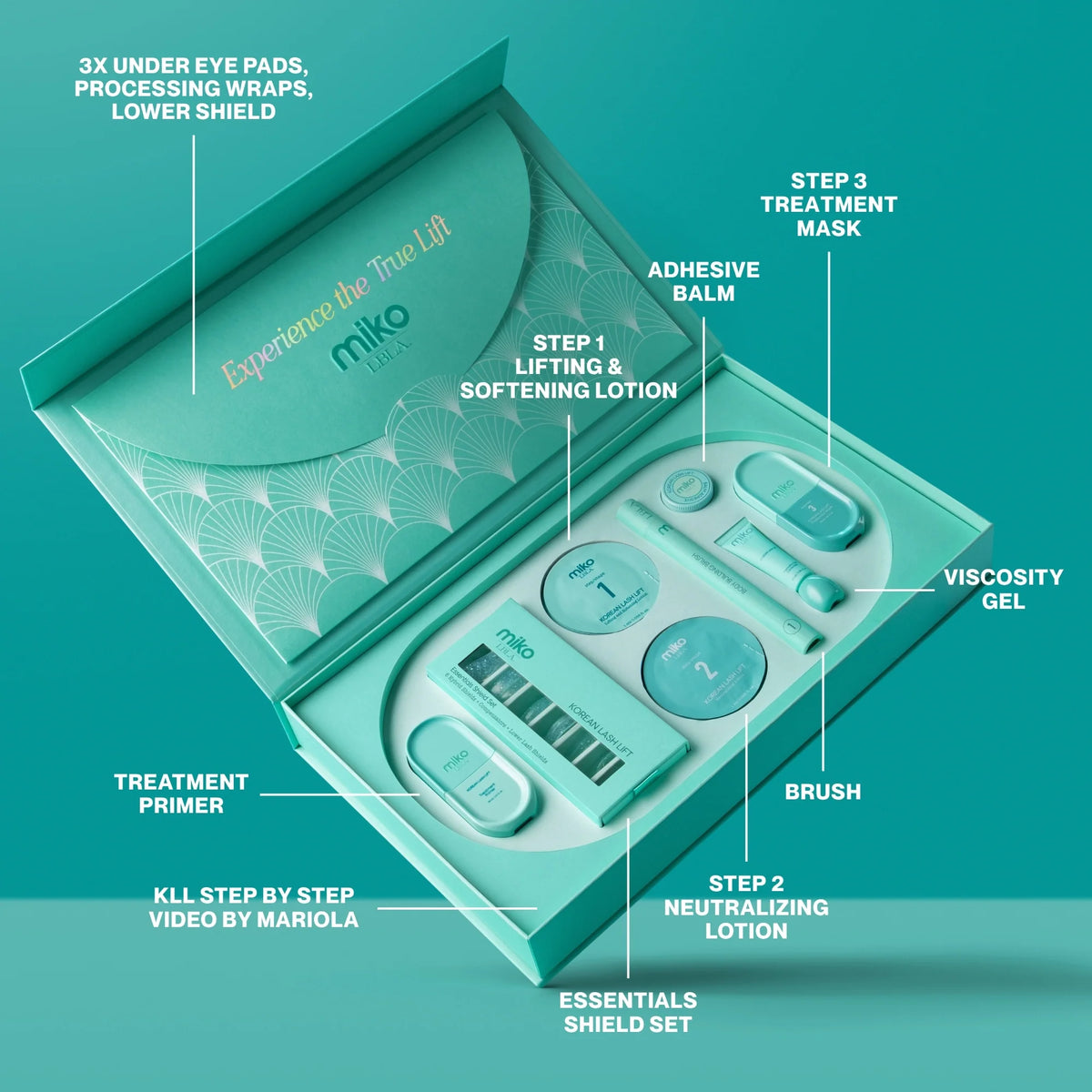 Miko Korean Lash Lift System Starter Kit