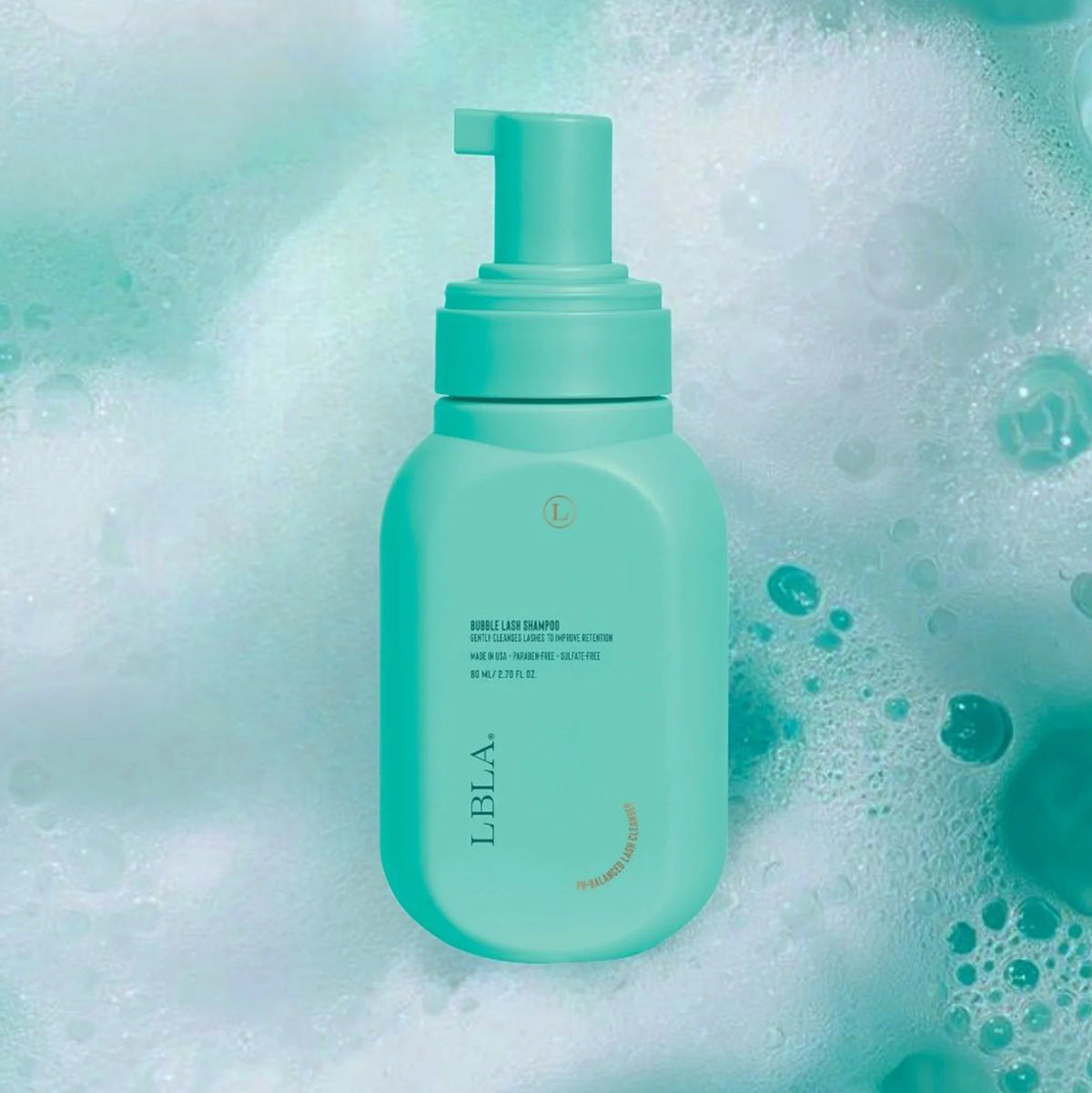 Botanical Bubble Lash Shampoo - Travel Size 80ml