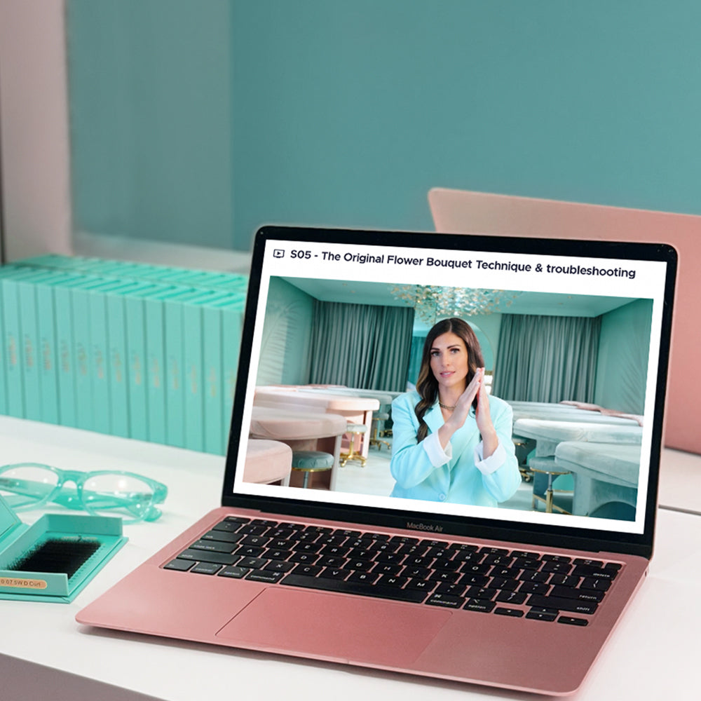 Online Volume & Mega Volume Lash Extension Fanning Technique - Express Class Technique ONLY