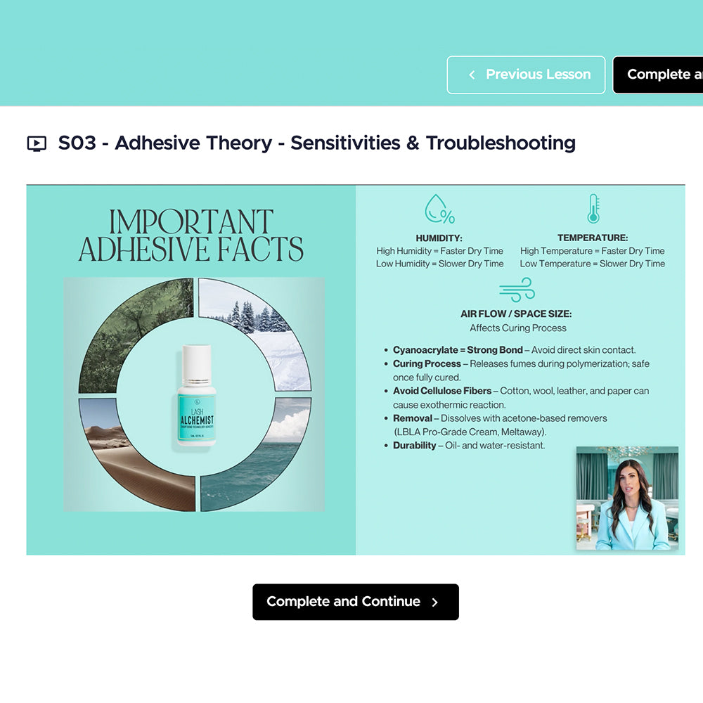 All-In-One Course for 3-Second Fans, Retention, Styling w/Ultra-Fine Diameters & Flower Bouquet Technique®