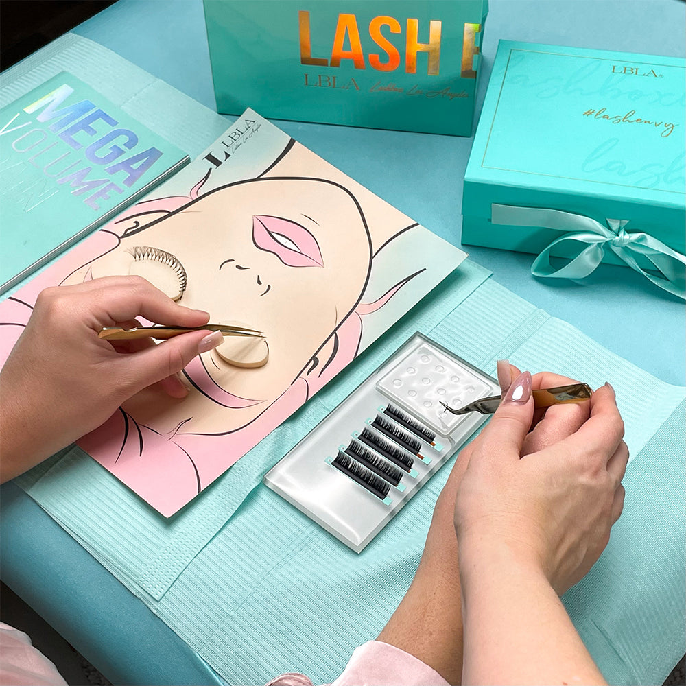 Online Volume & Mega Volume Lash Extension Fanning Technique - Express Class Technique ONLY