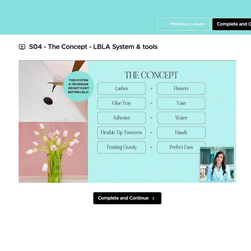 Online Volume & Mega Volume Lash Extension Fanning Technique - Express Class Technique ONLY