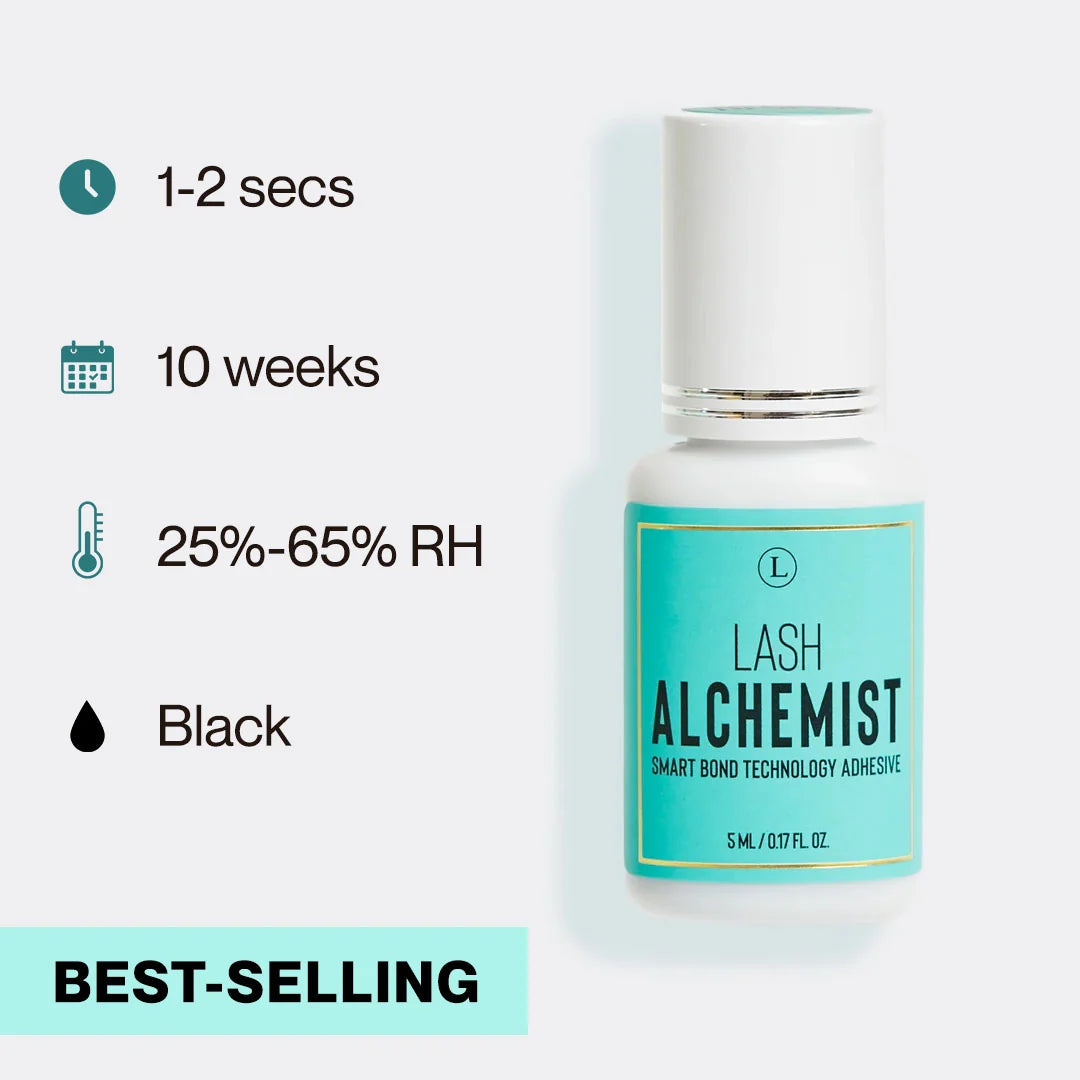 Lash Alchemist | Lash Extension Glue for Any Humidity (1 to 2 sec)