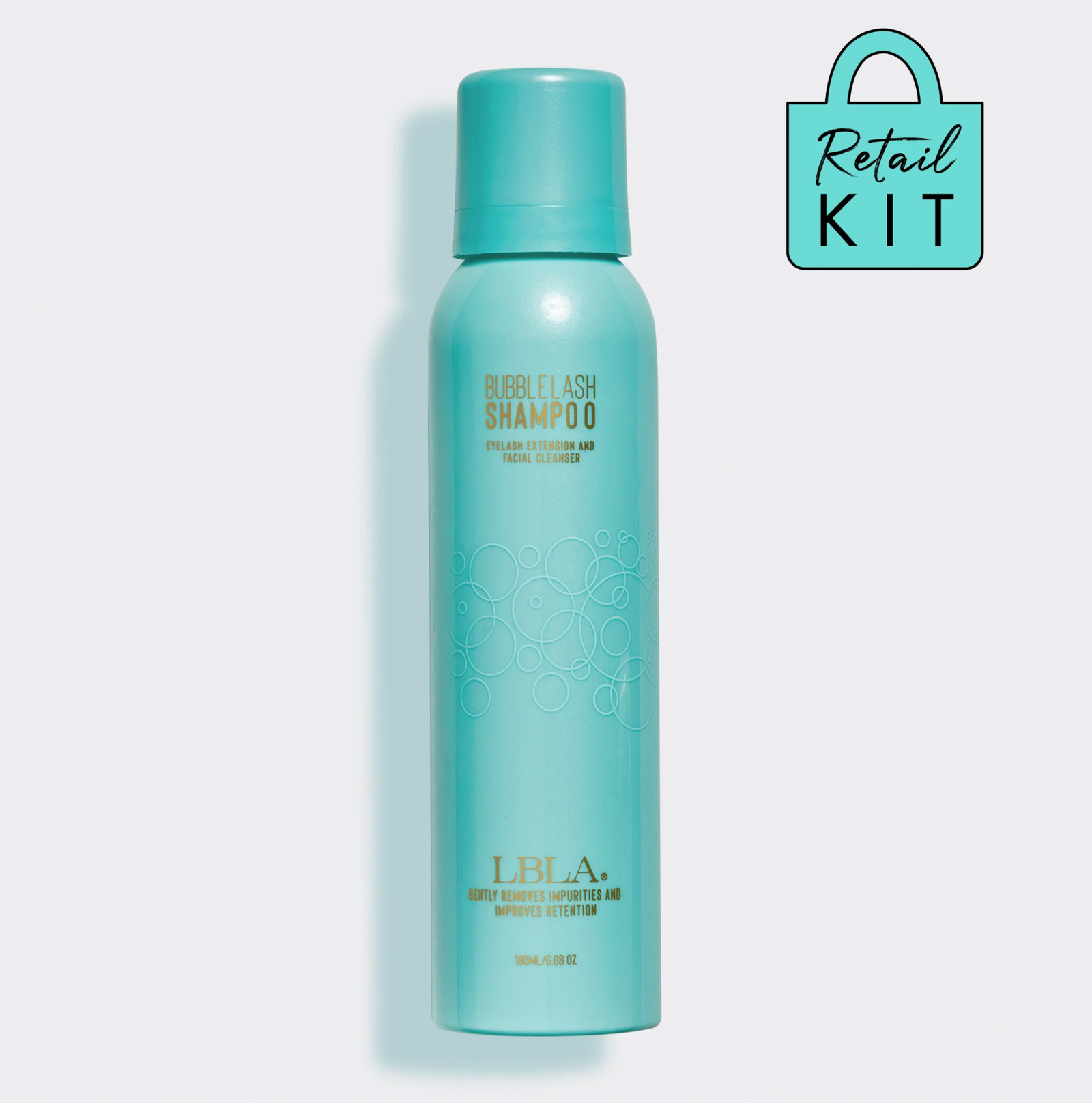 BUBBLE LASH SHAMPOO 180ml - RETAIL SET-LashBox LA Australia