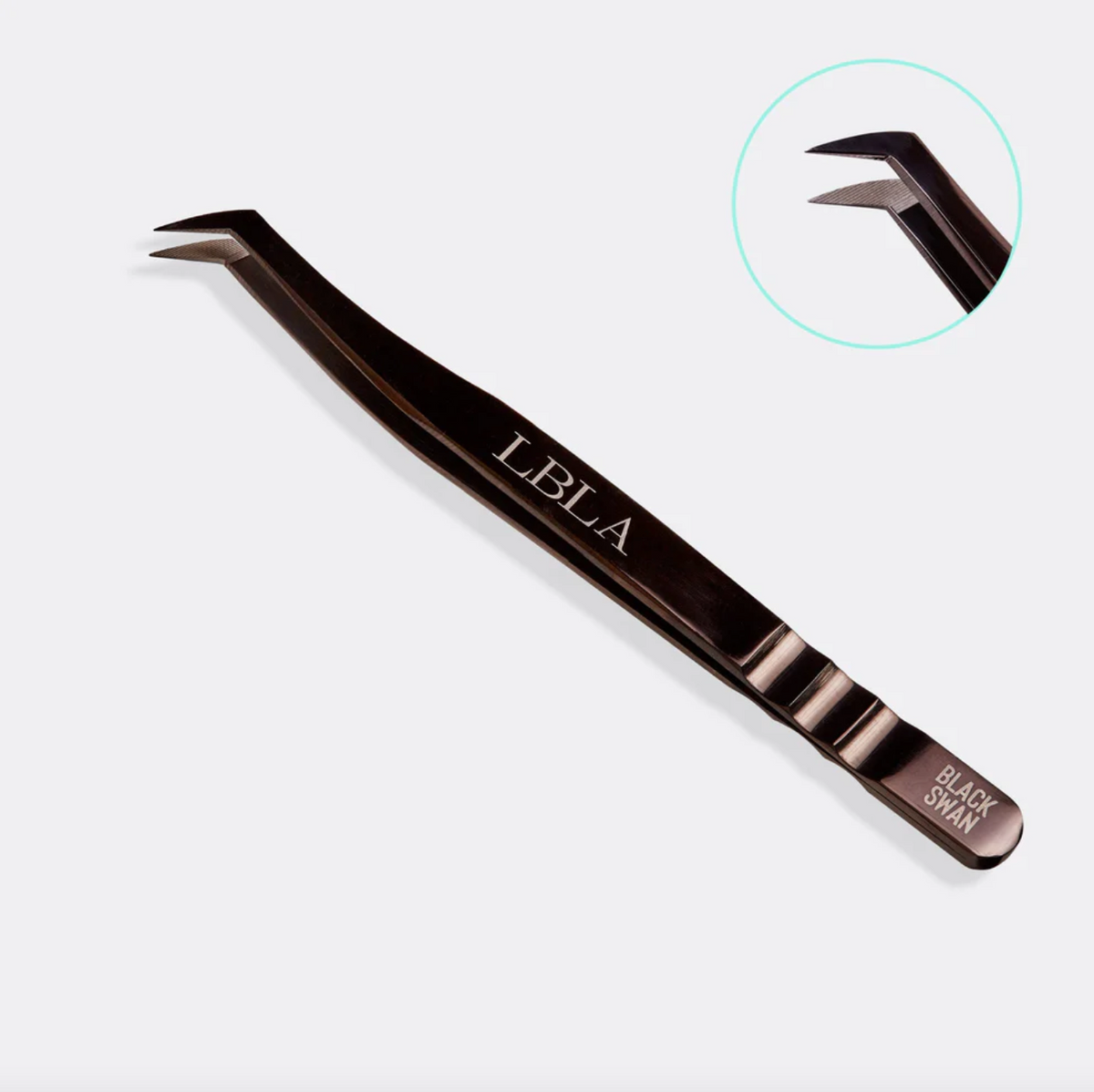 Fiber Tip Black Swan Tweezer