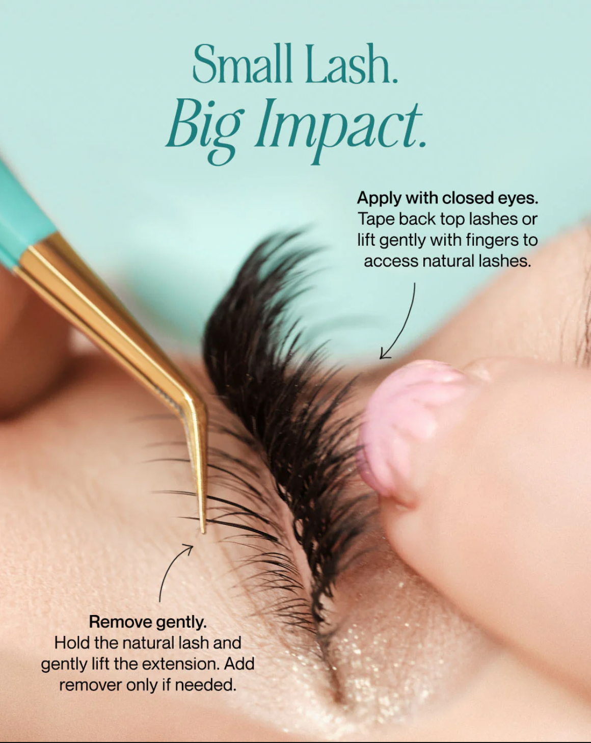 Bottom Lash Extensions