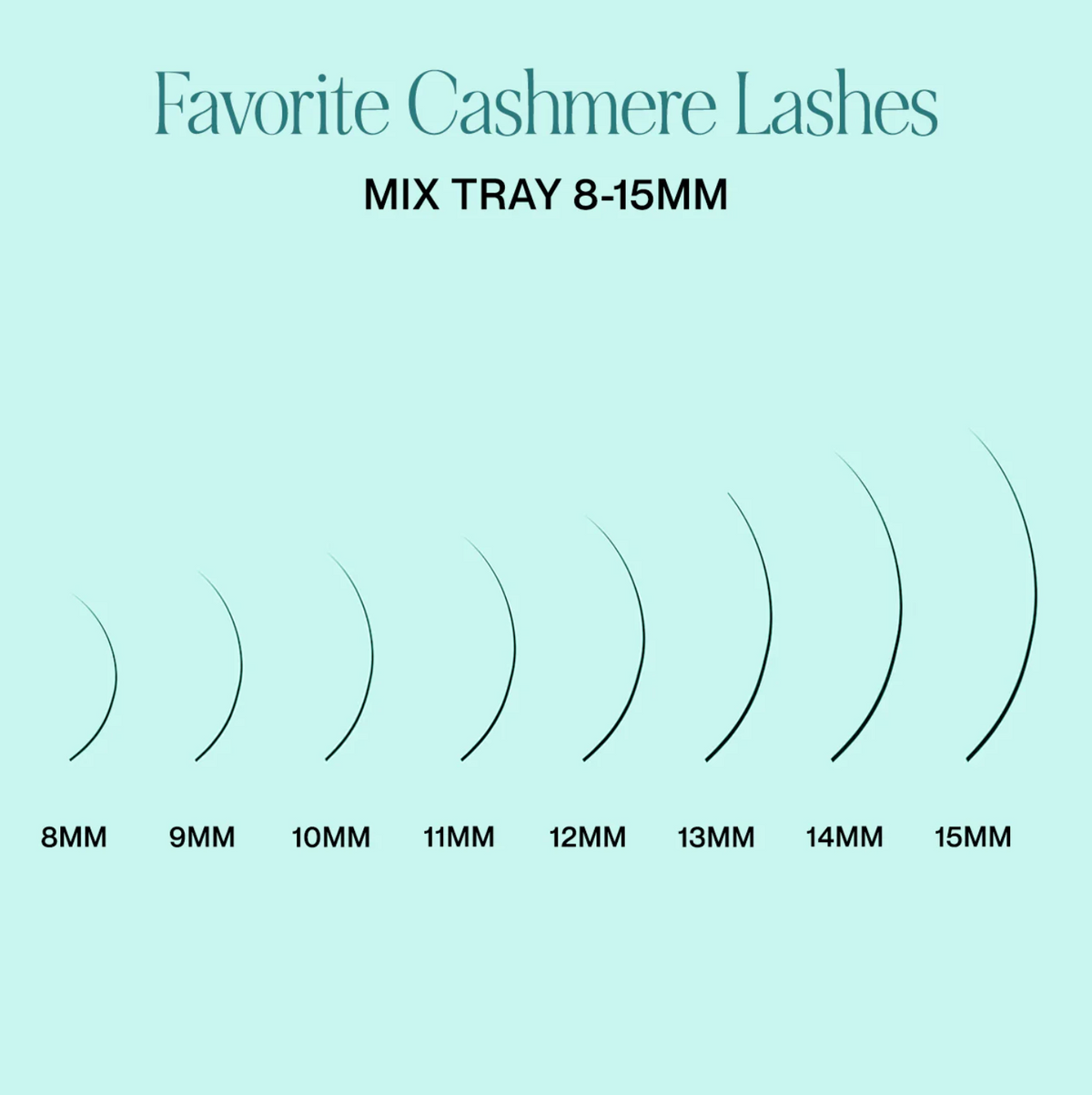 FAVORITE - CASHMERE FAUXMINK LASHES 0.03MM MEGA VOLUME LASHES