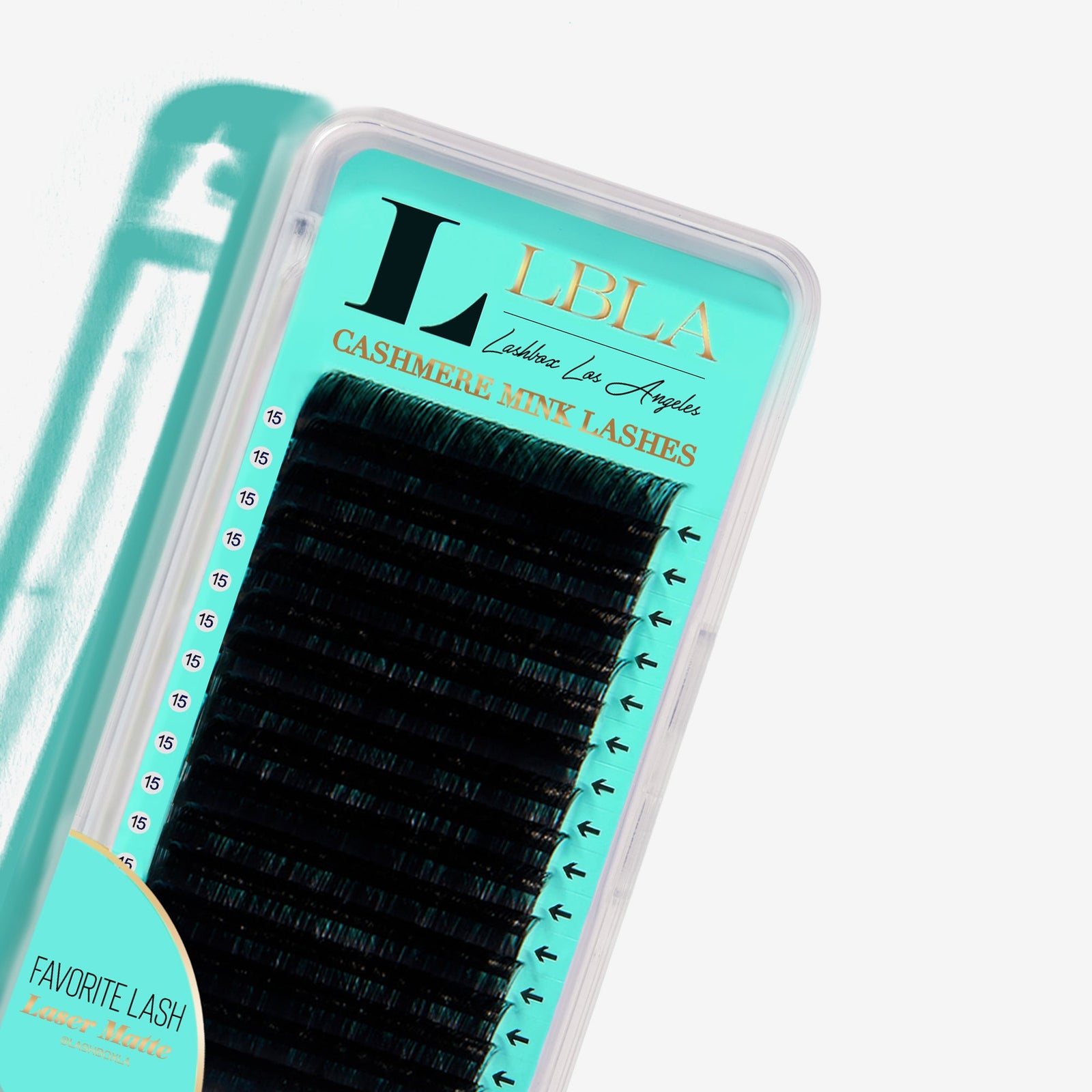 FAVORITE - CASHMERE MINK 0.04mm mega volume lash tray LashBox LA Australia