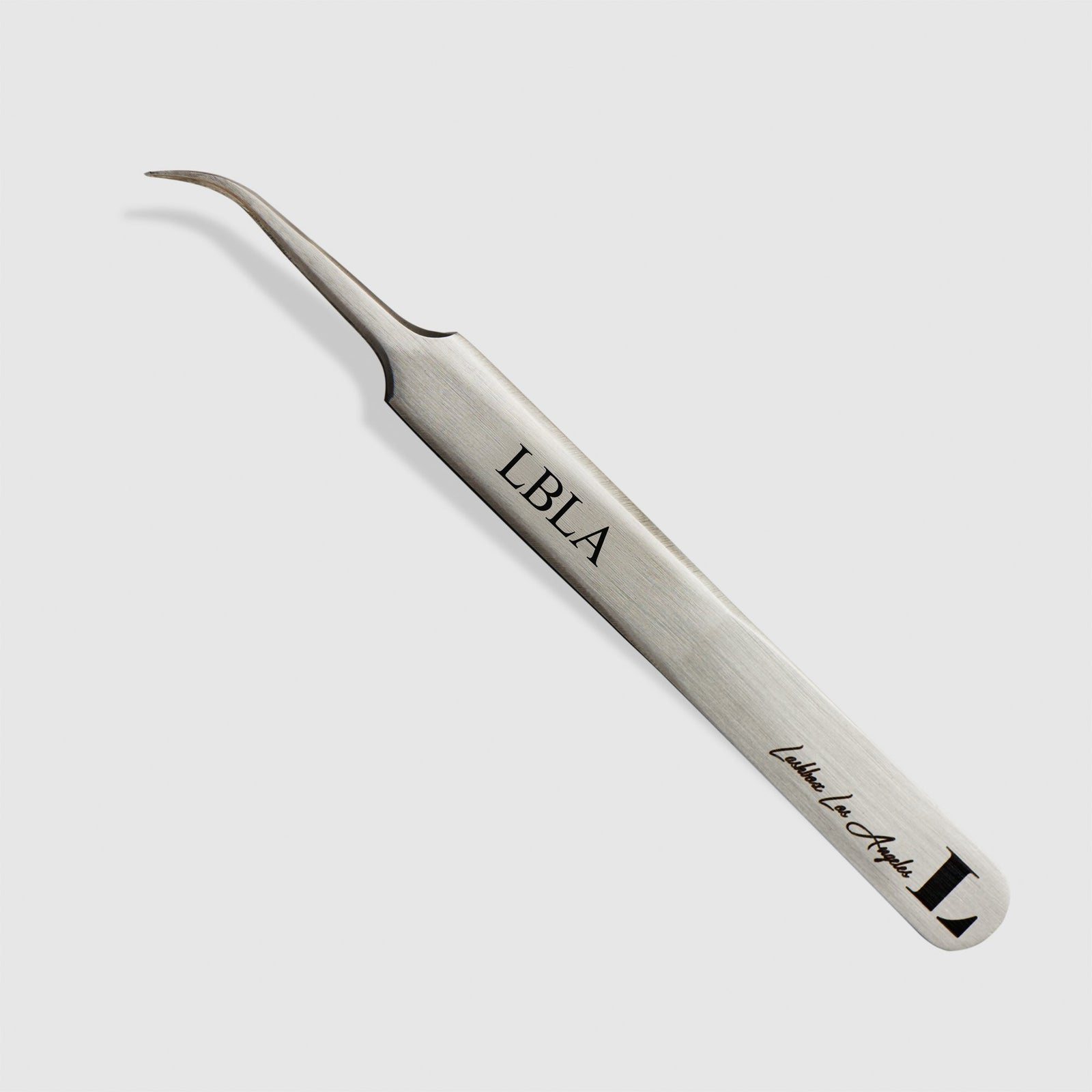 PETITE CURVED TWEEZER - PLATINUM COLLECTION-LashBox LA Australia