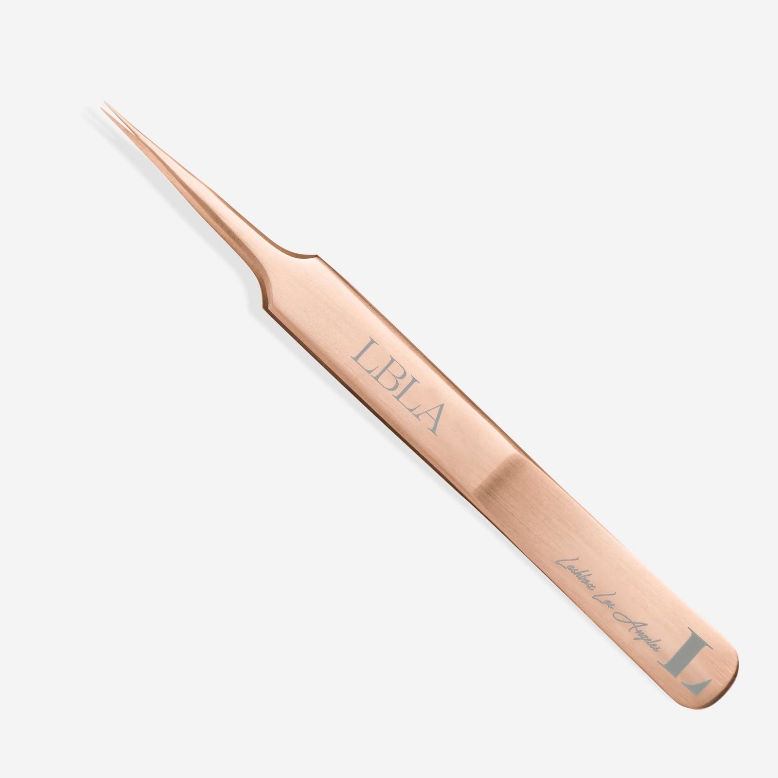 HERMOSA STRAIGHT TWEEZER- ROSE GOLD-LashBox LA Australia
